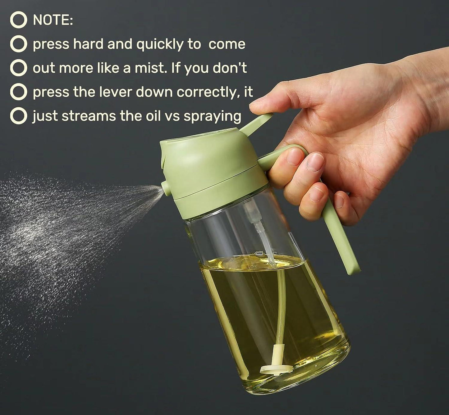 Sprayable Oil Dispenser