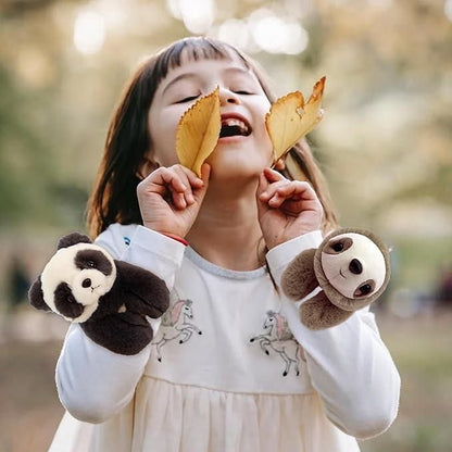 Plush Panda Slap Bracelet